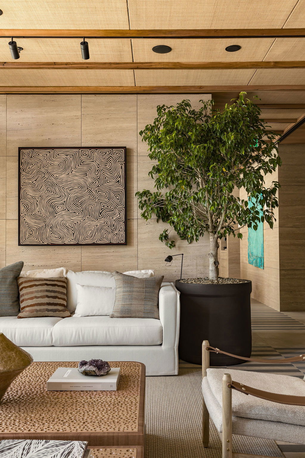 One Sydney Harbour With Rattan Ceiling Detail