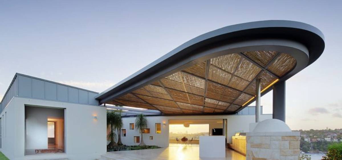 Bespoke Cane Reed Pergola