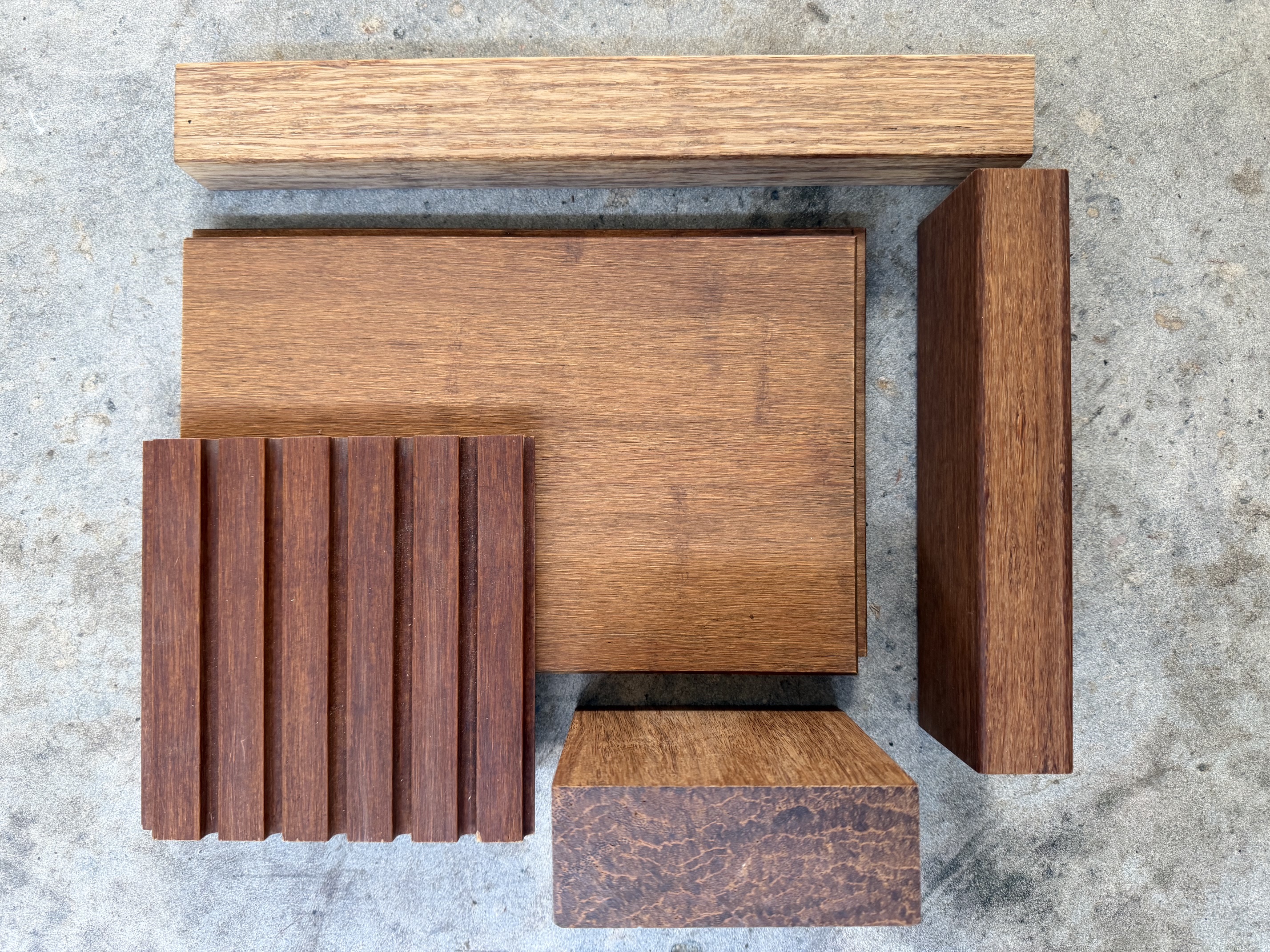 Strandwoven bamboo examples
