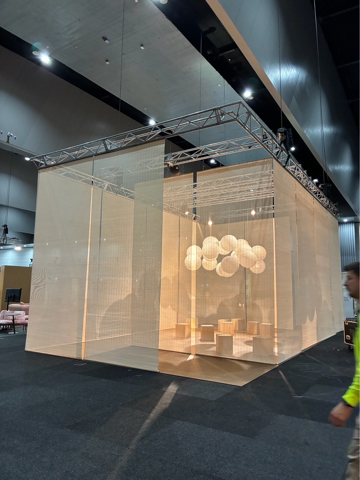 House of Bamboo Lifted Pavillion at the Green Design Show, Melbourne 2026