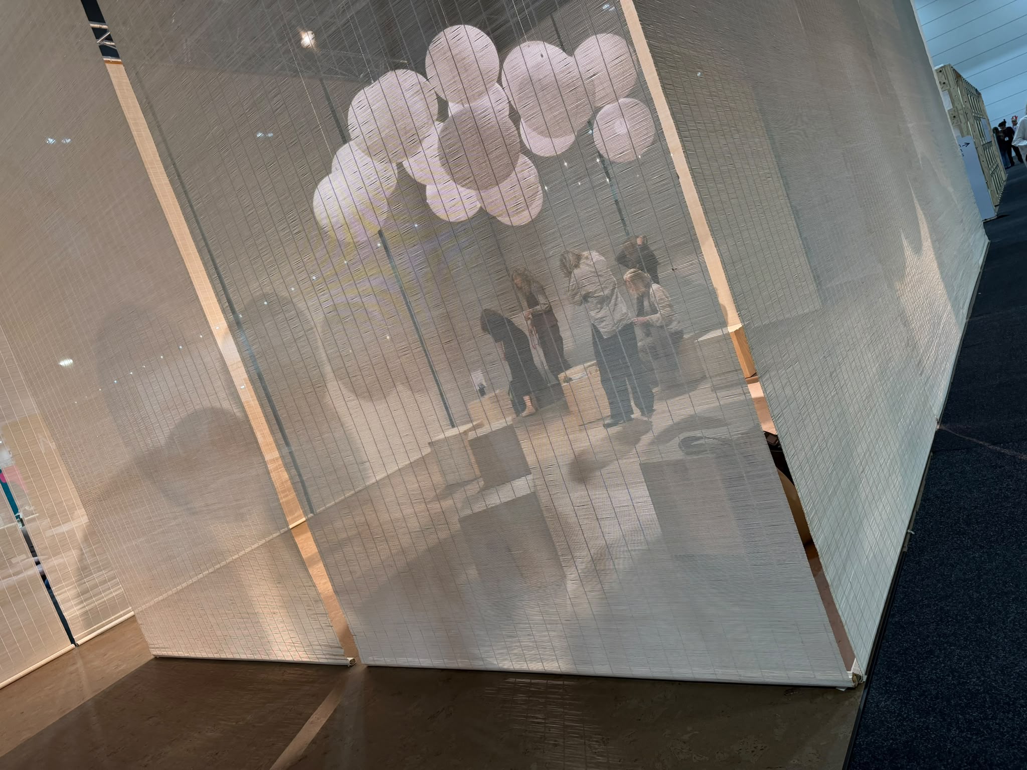 Whitewash Bamboo Matchstick Pavillion at the Green Design Show, Melbourne 2026