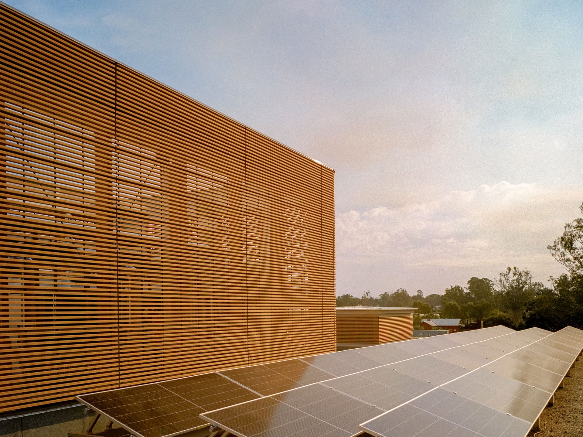 SeaChange Series, bamboo panels, facade cladding