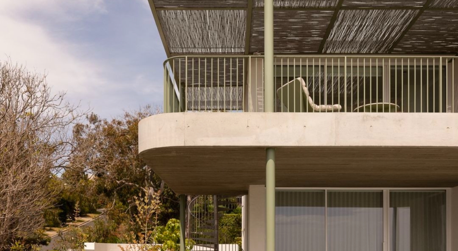 bamboo shading roof canopy terrace