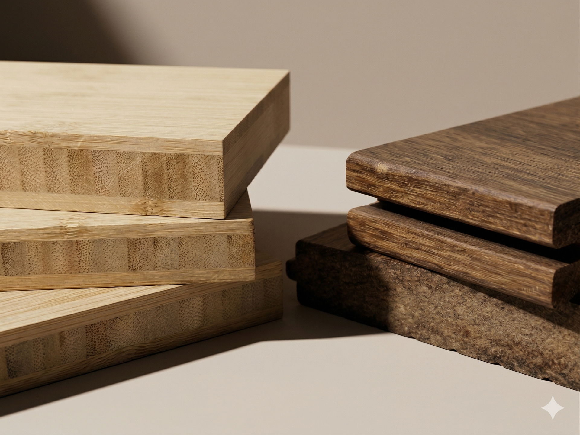Standwoven and laminated bamboo for EPDs