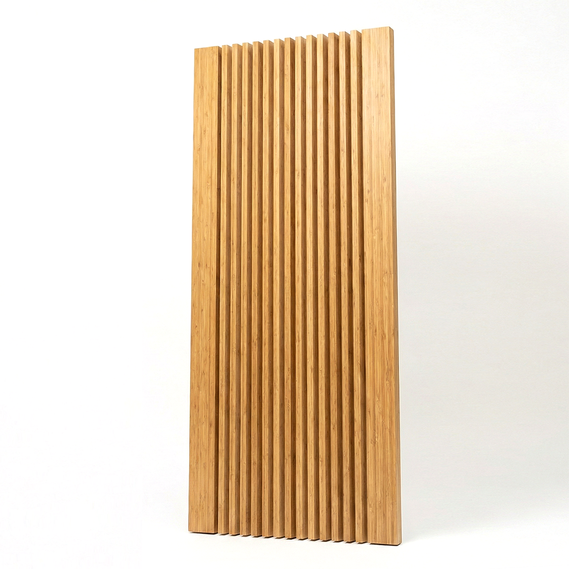 Bespoke Engineered Bamboo Batten Sliding Door 